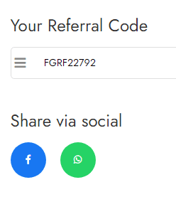 Frogo referral code