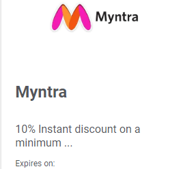 Myntra Offer