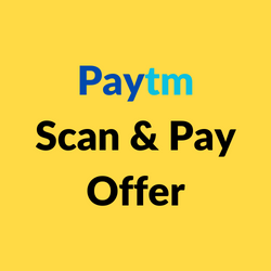 Paytm Scan & Pay Offers