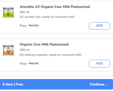 Akshyakalp Free milk