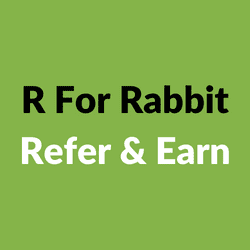 R For Rabbit Refer & Earn