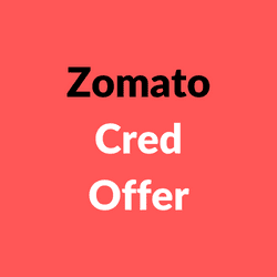 Zomato Cred Offer