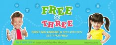 Firstcry Free At Three – Get 100% Off At 3 Pm