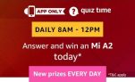 Amazon Mi A2 Smartphone Quiz Answers – 16th January 2019