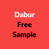 Dabur Free Sample: Get Dabur Red ToothPaste