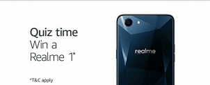 Amazon Realme 1 Quiz Answers – 10th May 2018
