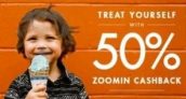 Zoomin – Get 50% Cashback on Orders