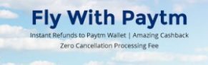 Paytm Flight Booking Offer – Get Rs 1000 on Flight Ticket Booking