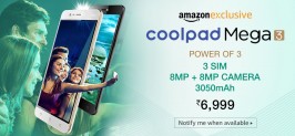 Coolpad Mega 3 – Buy Online, Full Details, Price, Specifications